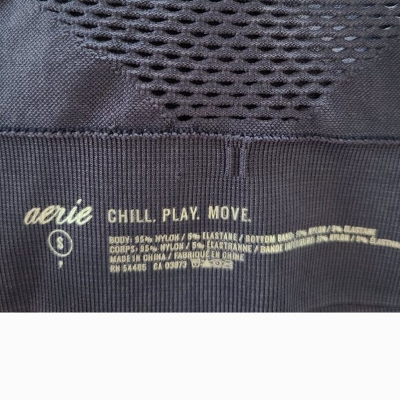 NWT AERIE  Purple Blue Sports Bra S - Picture 5 of 5